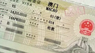 Làm visa Macau